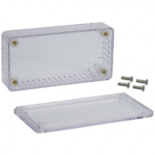 100 x 50 x 21MM Polycarbonate Box Clear