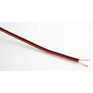 18 AWG 2 Conductor Red/Black Speaker Wire / Power Wire -USA Made