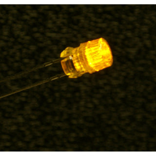 Yellow LED with Lens T1 (3mm)