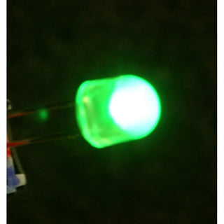 Green LED Oval (5mm x 3.75mm)