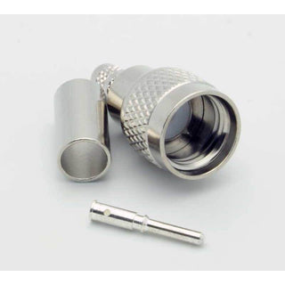 Mini-UHF Male 3 Piece Crimp Connector for RG-58