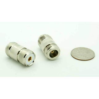 N Female - UHF Female Adapter