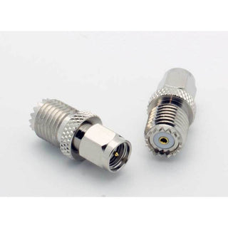 SMA Male - Mini-UHF Female Adapter