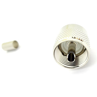 UHF Male 2 Piece Crimp Connector for LMR-240 (PL-259)