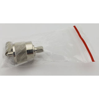 UHF Male 2 Piece Crimp Connector for LMR-240 (PL-259)