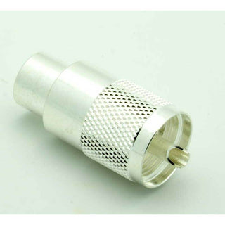 UHF Male Solder Teflon/Silver Connector for RG-8 (PL-259)