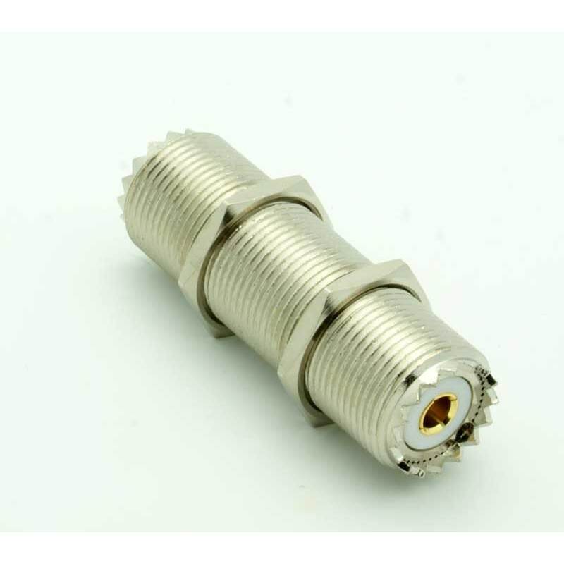Connettore UHF Femmina SO239 A Saldare Per Pannello – 3 Pezzi, 50 Ohm, Per Antenne CB E Radio Ham