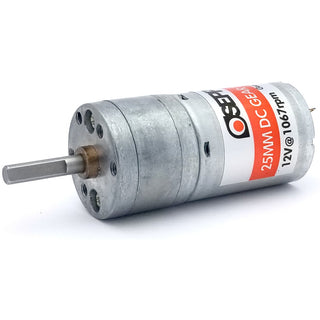 Electric Gear Motor 1067 RPM - 6V to 18V DC