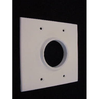 Double Gang Bulk Cable Wall Plate (Hole Style)