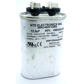 Motor Run Capacitor 12.5 µF 440v