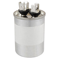 Motor Run Capacitor 40uFD, 370VAC, Round, Motor Run