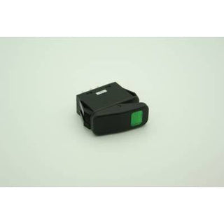 SPST Waterproof Miniature Rocker Switch (On-Off) 20A Green 12V