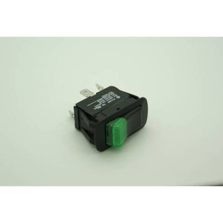 SPST Waterproof Rocker Switch On - Off 20A Green 110V