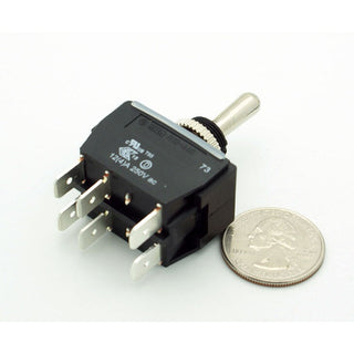 DPDT Waterproof Toggle Switch On-Off-On 16A