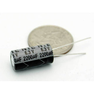 2200uF 6.3 Volt Electrolytic Capacitor