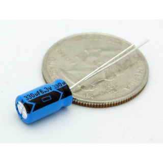 330uF 6.3 Volt Electrolytic Capacitor