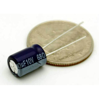 680uF 10 Volt Electrolytic Capacitor