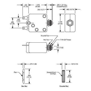 7A Thermal Circuit Breaker