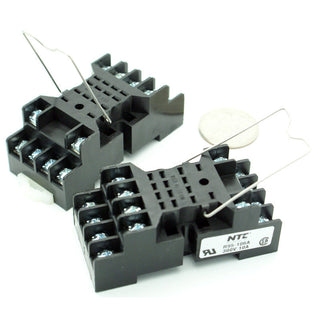 14 Pin Miniature Relay Socket (Screw Terminals)