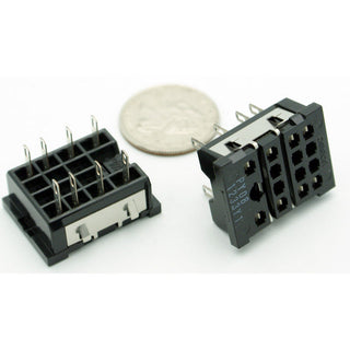 8 Pin Miniature Blade Relay Socket