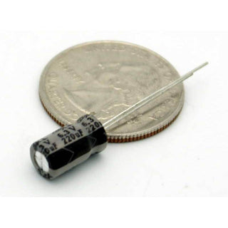 220uF 6.3 Volt Electrolytic Capacitor