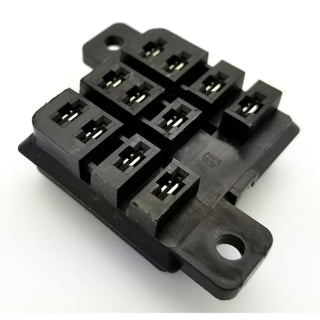 11-Pin Blade Relay Socket - Panel Mount