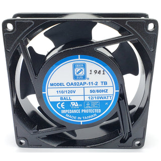 92mm 115VAC FAN Quiet OA92AP-11-2TB