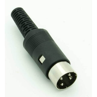 3 Pin DIN Male Inline Plug Connector