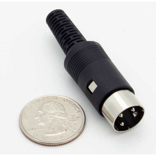 3 Pin DIN Male Inline Plug Connector