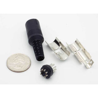 7 Pin DIN Male Inline Plug Connector
