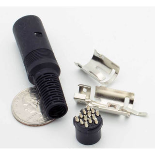 13 Pin DIN Female Inline Jack Connector