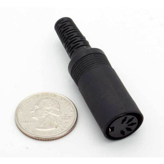 3 Pin DIN Female Inline Jack Connector