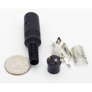 3 Pin DIN Female Inline Jack Connector