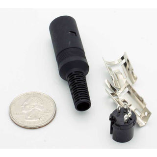 5 Pin DIN Female Inline Jack Connector