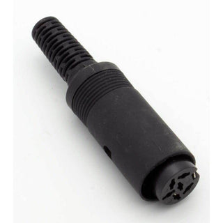 6 Pin DIN Female Inline Jack Connector