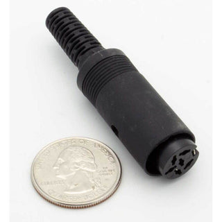 6 Pin DIN Female Inline Jack Connector
