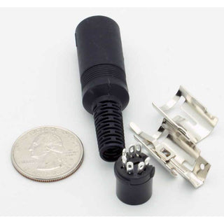 7 Pin DIN Female Inline Jack Connector