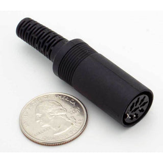 8 Pin DIN Female Inline Jack Connector
