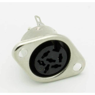 6 Pin DIN Female Panel Mount Jack