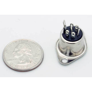 6 Pin DIN Female Panel Mount Jack