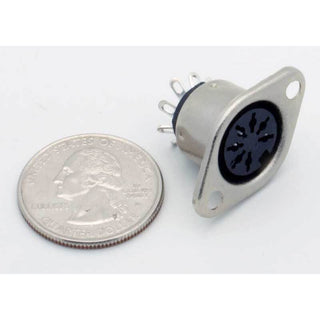 7 Pin DIN Female Panel Mount Jack