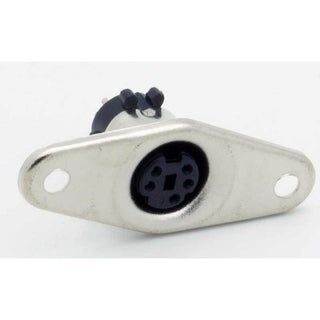 5 Pin Mini-DIN Female Panel Mount Jack