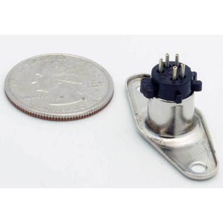 5 Pin Mini-DIN Female Panel Mount Jack