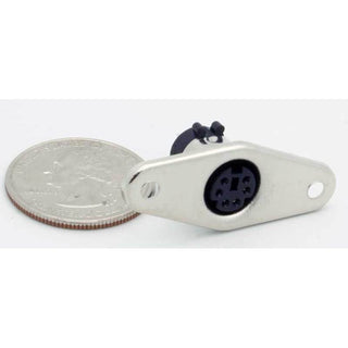 6 Pin Mini-DIN Female Panel Mount Jack