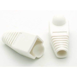 RJ-45 / CAT-5 Cable Boot / Strain Relief - White