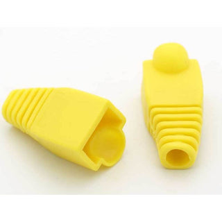 RJ-45 / CAT-5 Cable Boot / Strain Relief - Yellow