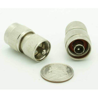 N Male - UHF Male Adapter