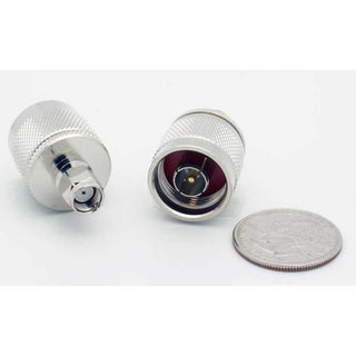 Reverse SMA Male - N Male Adapter