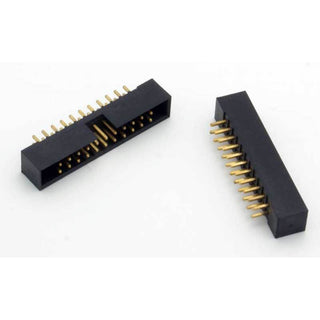 22 Pin IDC Male Header Connector PC Mount 2.0mm