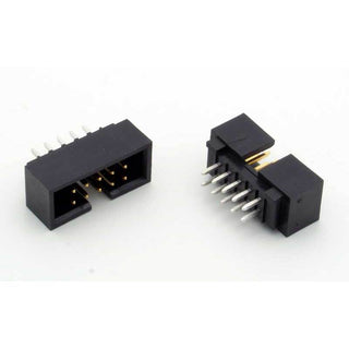 10 Pin IDC Male Header Connector PC Mount 0.1"